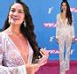 Dascha Polanco Gets Pulses Racing As She Goes Nearly Nude In See Through Lace Gown For Mtv S