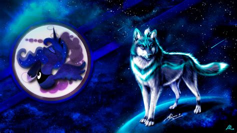 Wolf Moon By Serenitysartwork On Deviantart