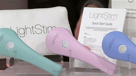Lightstim For Pain Handheld Led Therapy Light Device On Qvc Youtube