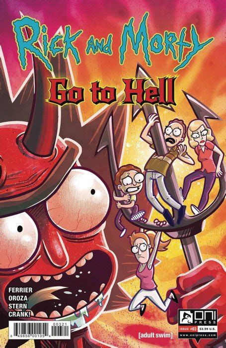 Rick And Morty Go To Hell 1 Oni Press Comic Book Value And Price Guide