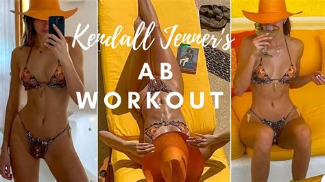 Kendall Jenner S At Home Minute Ab Workout Youtube