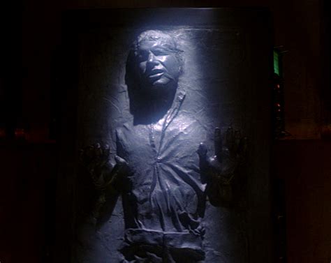Nasa Release Photo Of Han Solo Encased In Carbonite On The Surface Of