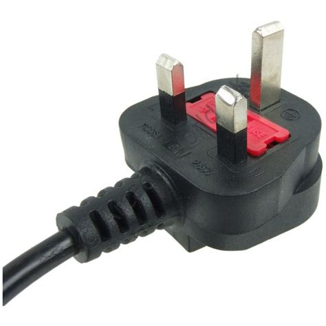 Sourcing guide for 3 pin plug socket: Power Cable with UK Plug - Arcade World UK