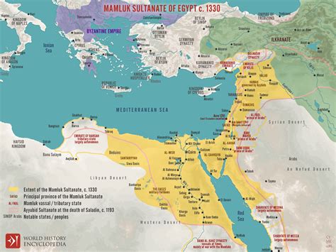 El Sultanato Mameluco Recortes De Oriente Medio