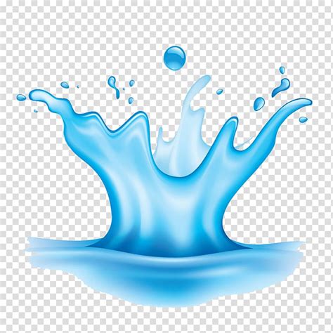 Water Splash And Spray Water Droplets Transparent Background Png