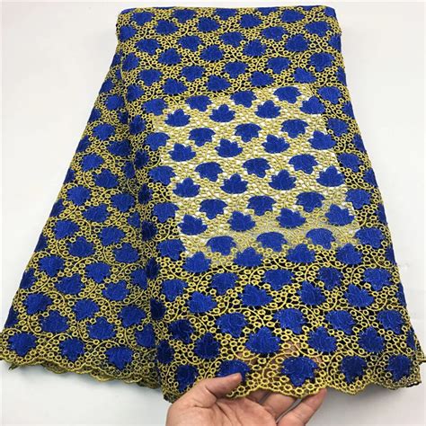 New Arrival African Lace Fabrics High Quality France Cord Lace Guipure Lace Fabric For Nigerian