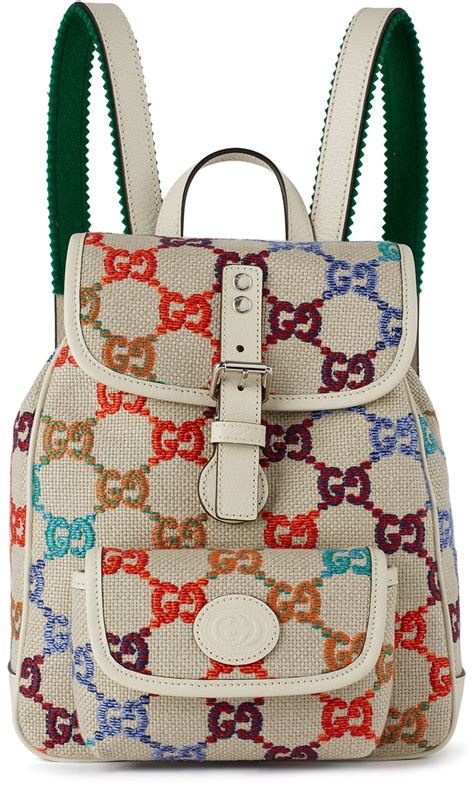 Gucci Kids Off White Gg Backpack Gucci