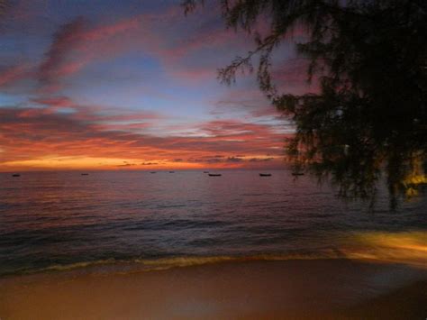 Sunset Off The Lone Star In St James Barbados Beaches Sunset