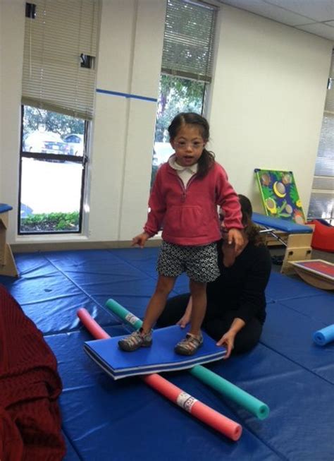 Fun Way To Work On Balance Reactions Pediatric Physical Therapy