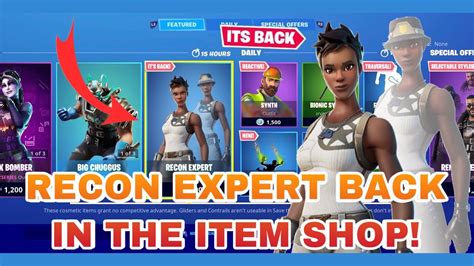 Rarest Skin Recon Expert Is Back How To Get Recon Expert Fortnite