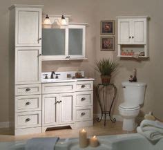 Bathroom storage floor cabinet, linen. Strasser Shaker 60" Vanity with Linen Tower | Bathroom ...