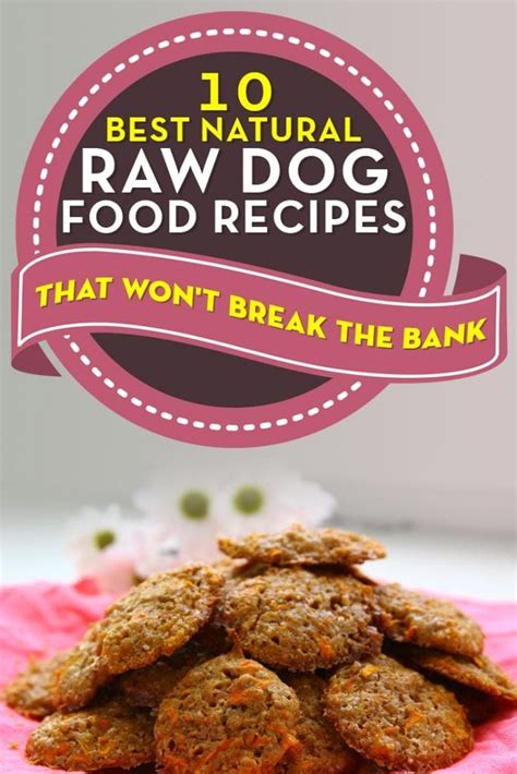 10 Best Natural Homemade Raw Dog Food Recipes Photos And Videos