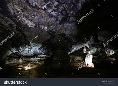 Inside Passages Sudwala Caves South Africa Stock Photo 584427790