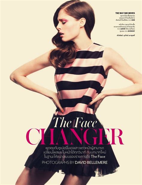 Coco Rocha Magazine Photoshoot For Vogue Thailand Magazine April