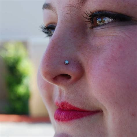 Opals From Neometaljewelry Look Stunning In Nostril Piercings These