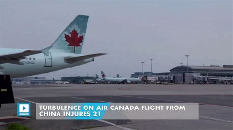 Turbulence On Air Canada Flight From China Injures Video Dailymotion