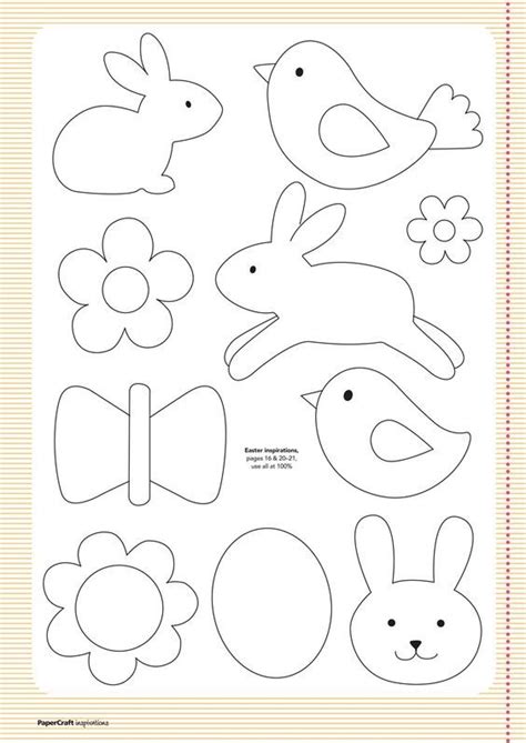 Diese schablone kannst du nun auf unterschiedliches tonpapier, welches du im. Hase vorlage A Pinterest collection | Tips und Vorlagen | Osterei vorlage, Bastelarbeiten aus ...