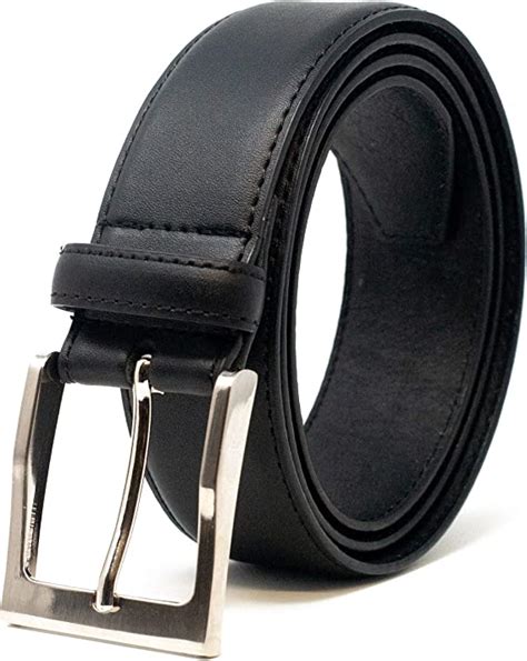 Mens Real Leather Trouser Belt By Ashford Ridge 40 44 Amazon Co Uk