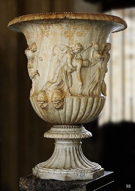The Borghese Vase Roman Second Half Of The1stcentury Pentelic