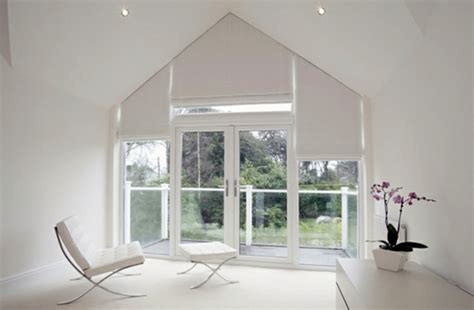 Combine window shades with drapes. Triangular windows darken - window blinds or window films ...