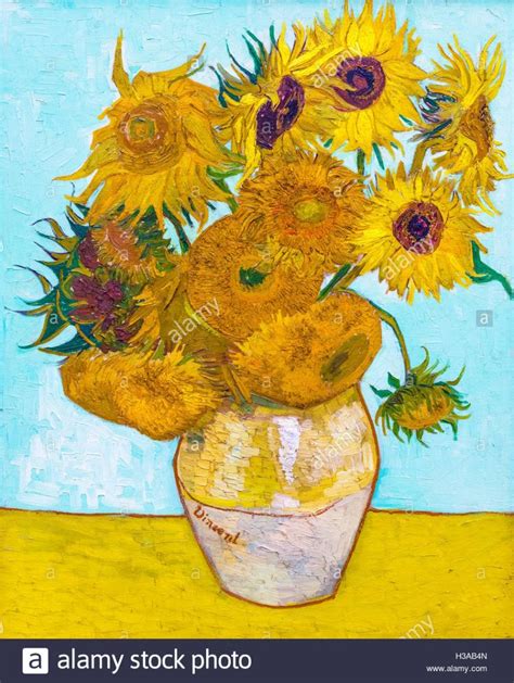 Los Girasoles De Vincent Van Gogh 1853 1890 óleo Sobre Lienzo 1888
