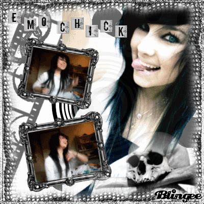 Brookelle Bones Emo Chick Picture Blingee Com