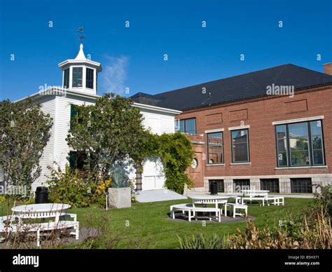 Farnsworth Art Museum In Rockland Maine Stock Photo Alamy
