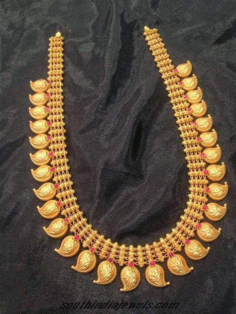 Gold knot hoop earrings celine other blogger stories mango gift brand new uk. 22 Karat gold mango mala ~ South India Jewels