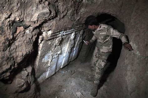 Isis Treasure Tunnels Marauding Iraqi Forces Find Incredible