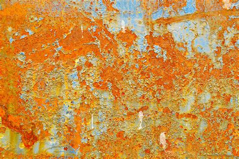 17 Rust Textures Outside The Fray Painting Blue Painted Walls