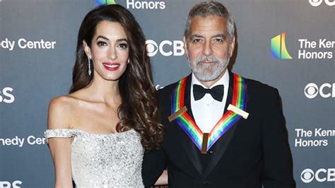 George Clooney’s Wife Amal Wows In Silver At Kennedy Center Honors