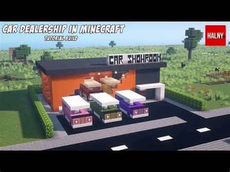 The Car Dealership In Minecraft
