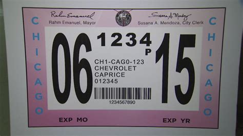 Chicago City Sticker Grace Period In Effect For Drivers Abc7 Chicago