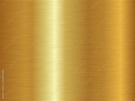 Brushed Metal Texture Vector Gold Background Seamless Gold Pattern