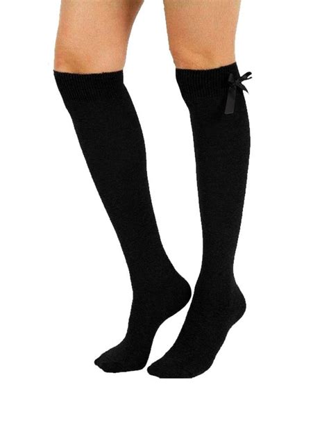 Knee High Bow Socks — Jaymax