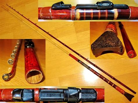 Artistic Fishing Rod Made Of Bamboo Edo Bamboo Fishing Rod