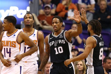 Game Preview Phoenix Suns Vs San Antonio Spurs Spurs Fan Cave