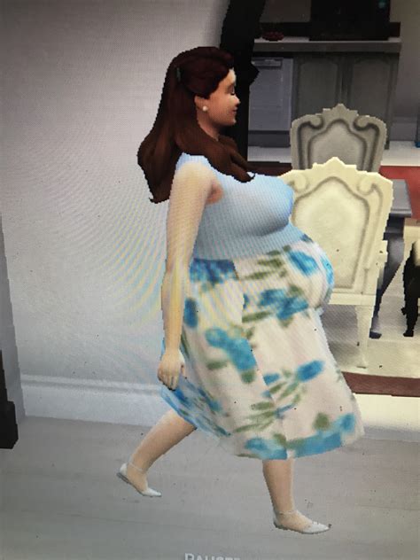 sims 3 big pregnant belly pregnantbelly