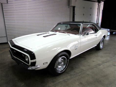 1968 Chevrolet Camaro Ss 104603 Miles White American Muscle Car Select