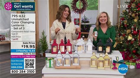 hsn what a girl wants with sarah christmas edition 11 01 2022 08 pm youtube