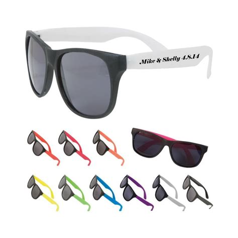 75 Personalized Matte Sunglasses Bulk Promotional Productswedding