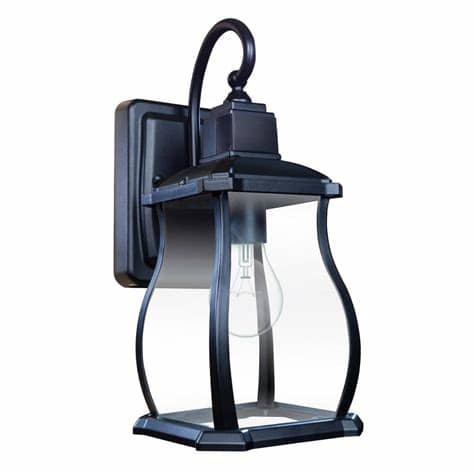 They have timeless appeal and look great in any room in your home. Home Decorators Collection Northampton 1-Light Black 180 ...