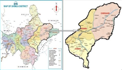 Map Of Shimla District Himachal Pradesh Fall Premieres 2024