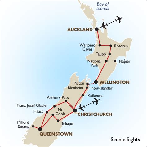 Scenic Sights New Zealand Vacation Goway