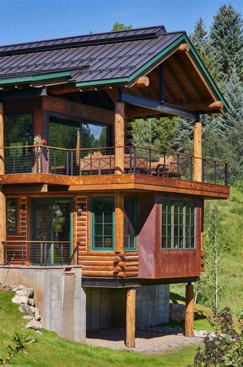 It arouses feelings of warmth, nostalgia, and peace, especially after a long day in the cold. Modern-rustic log cabin preserves historic charm in ...