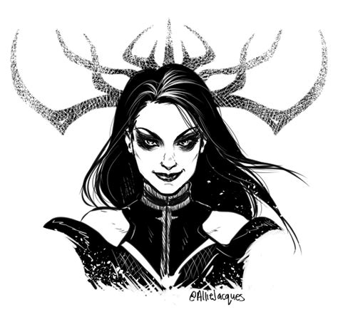 Hela By Alliejacques On Deviantart