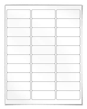 Avery design & print or download one of our templates for microsoft word. Label Template 30 Per Sheet | printable label templates