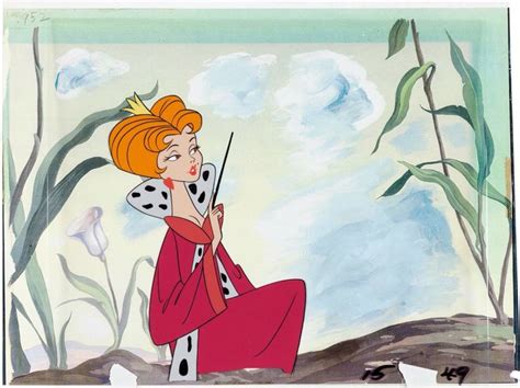 The New Alice In Wonderland Queen Of Hearts Production Cel Hanna Barbera 1966 Vintage