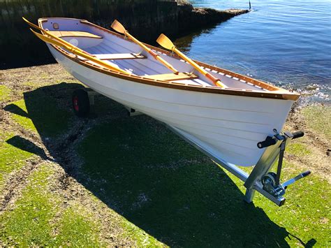 Tyee Spirit®14 Traditional Rowboat With Fixed Seats Whitehall Rowing