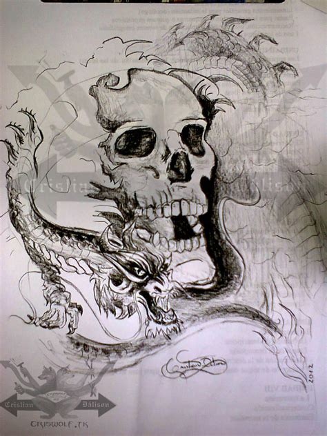 Skull Dragon By Criswolf01 On Deviantart